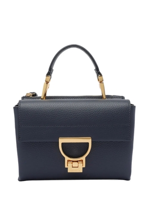 Coccinelle small Artellis double-compartment cross body bag bag - Blue