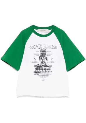 Golden Goose contrasting-sleeve T-shirt - White