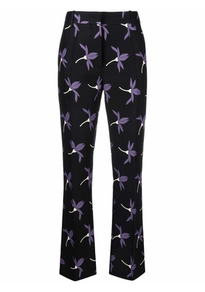 Valentino Garavani Fairy Flowers print trousers - Black