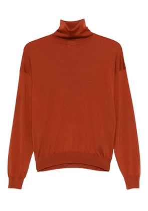 Saint Laurent roll-neck top - Red