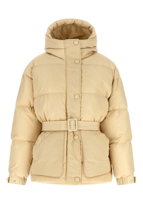 Ienki Ienki quilted belted jacket - Neutrals