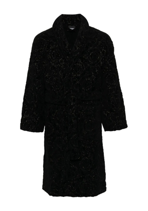 Versace Barocco bathrobe - Black