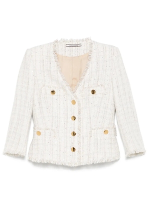 Tagliatore Dharma tweed jacket - Neutrals