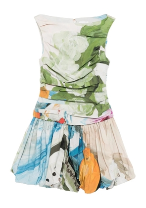 Acler Nershall mini dress - Green