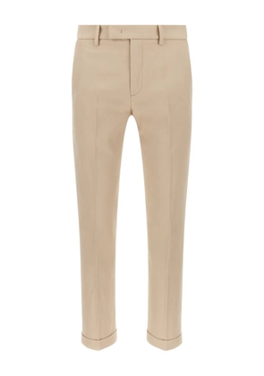 Department 5 pressed turn-up trousers - Neutrals