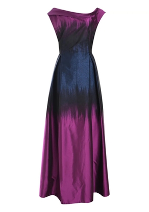Talbot Runhof ombré-effect maxi dress - Pink