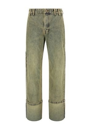 ENTIRE STUDIOS Cuff jeans - Yellow