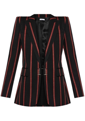 Alexander McQueen striped blazer - Black
