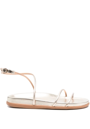 Ancient Greek Sandals leather ankle-strap sandals - Gold