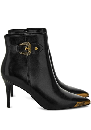 Versace Jeans Couture 90mm Scarlett buckle-detail ankle boots - Black