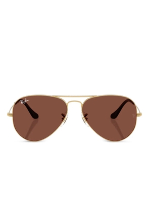 Ray-Ban Aviator large sunglasses - Gold