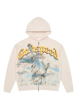 GODSPEED Chrome Liberty zip hoodie - Neutrals