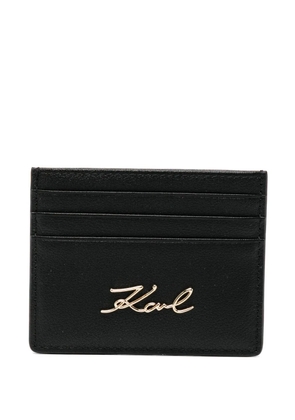 Karl Lagerfeld K/Signature cardholder - Black