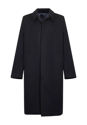 Lardini long-sleeves single breasted coat - Black