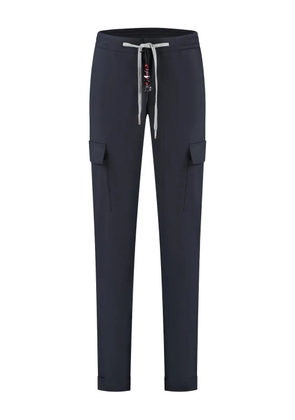 Marco Pescarolo drawstring cargo trousers - Blue