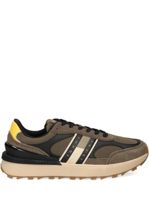 Tommy Jeans suede paneled sneakers - Green