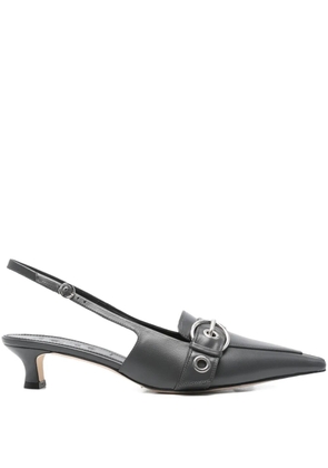 Aeyde 40mm Davina pumps - Grey