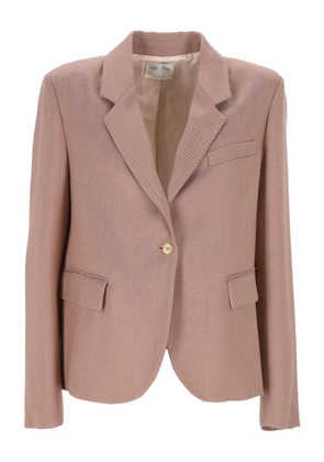 Forte Forte button single-breasted blazer - Pink
