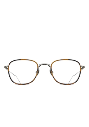 Matsuda round-frame glasses - Brown