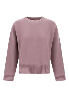 Herno crew-neck wool sweater - Purple