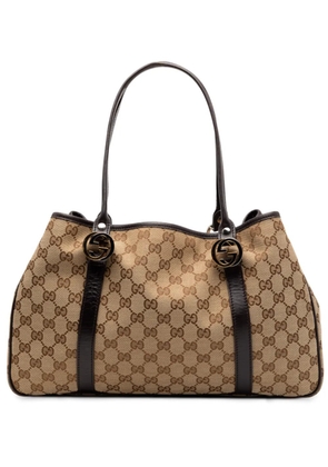 Gucci Pre-Owned 2000-2015 GG Canvas Twins tote bag - Brown