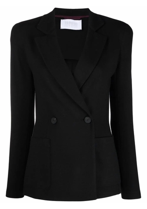 Harris Wharf London double-breasted virgin wool blazer - Black
