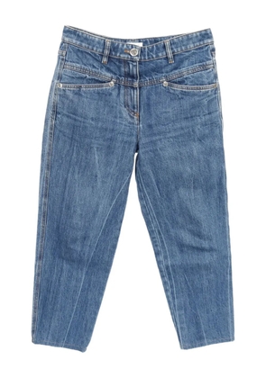 CHANEL Pre-Owned 1986-1988 CC logo jeans - Blue