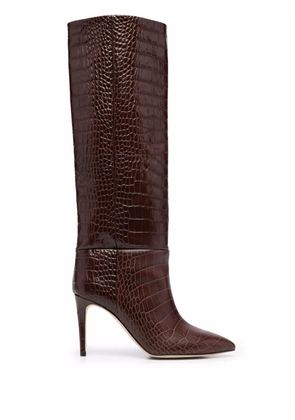 Paris Texas stiletto 85 boots - Brown