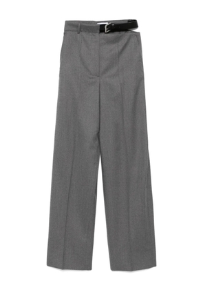 Stella McCartney belted trousers - Grey