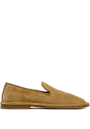 Buttero suede loafers - Brown