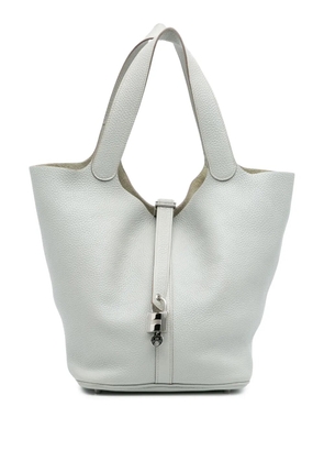 Hermès Pre-Owned 2014 Clemence Picotin Lock 26 handbag - Blue