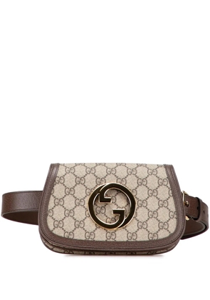 Gucci Pre-Owned 2016-2025 GG Supreme Blondie belt bag - Brown