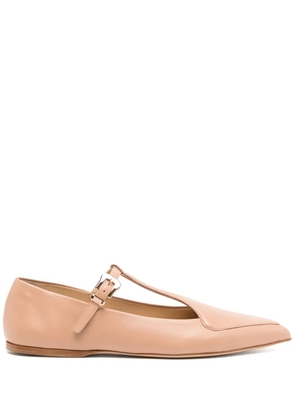 Gabriela Hearst pointed-toe flat pumps - Neutrals