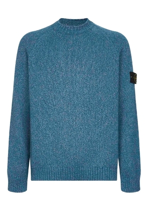 Stone Island raglan-sleeve crewneck sweater - Blue