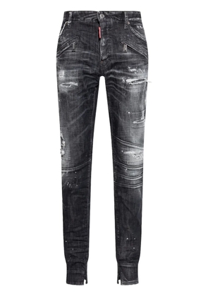 DSQUARED2 logo-tag jeans - Black