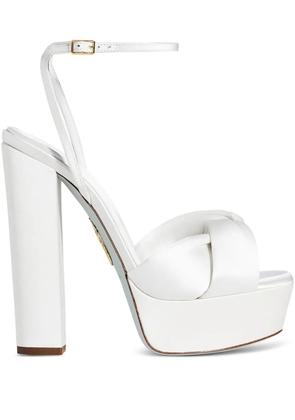 Aquazzura 140mm Olie Plateau sandals - White