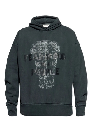 Fear Of God graphic-print hoodie - Grey