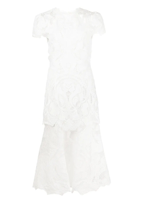 Simkhai cut out-detail midi dress - White