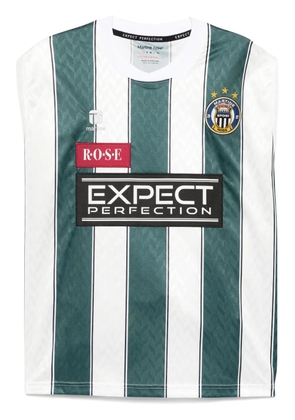 Martine Rose Football twist-sleeve top - Green