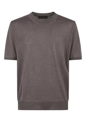 Brett Johnson cashmere T-shirt - Grey