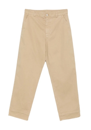 Cellar Door cotton cuffed trousers - Neutrals