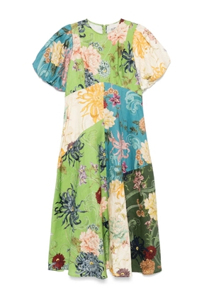 ALEMAIS Avery midi dress - Green