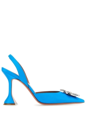 Amina Muaddi Begum 95mm pumps - Blue