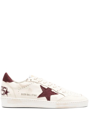 Golden Goose Ball Star leather sneakers - Neutrals