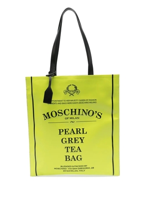 Moschino logo-print tote bag - Green