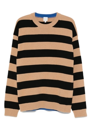 Paul Smith striped wool sweater - Brown