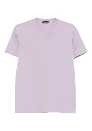 TOM FORD short-sleeve crew-neck T-shirt - Purple