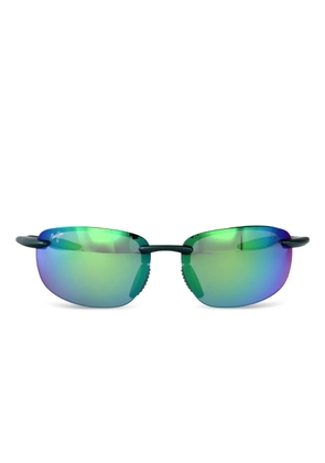 Maui Jim Ho'okipa Ultra rimless mirrored sunglasses - Green