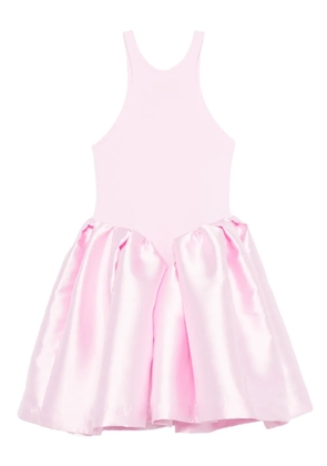 Marques'Almeida flared mini dress - Pink
