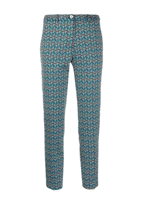 Seventy floral trousers - Blue